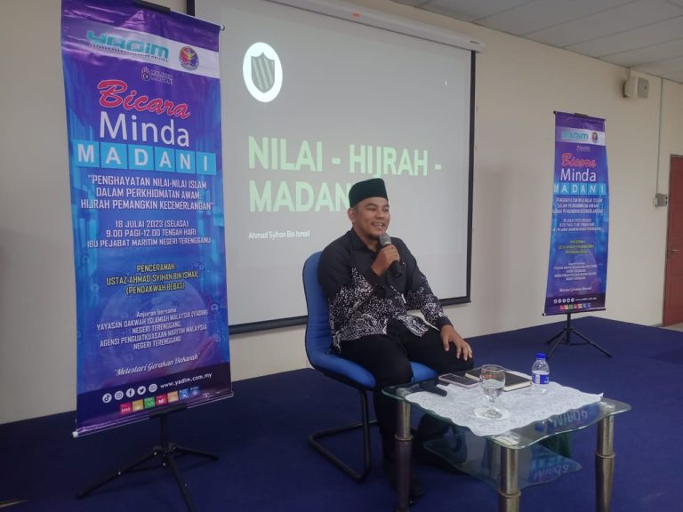 Program Bicara Minda Madani Penghayatan Nilai Nilai Islam Dalam